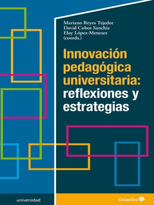 cover image of Innovación pedagógica universitaria
